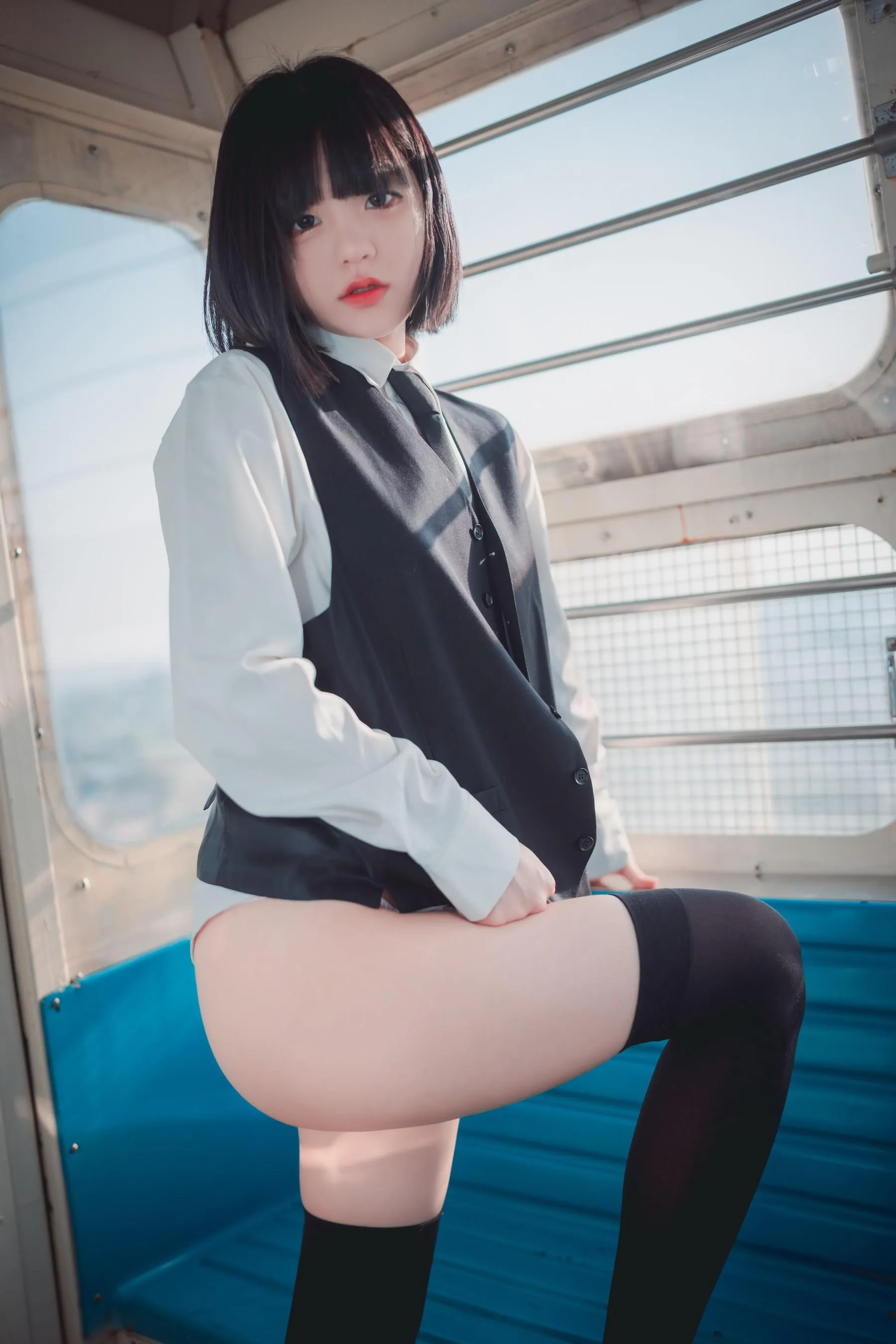 Jenny 정제니 – NO.57 [DJAWA] Theme Park Girl [162P]插图9